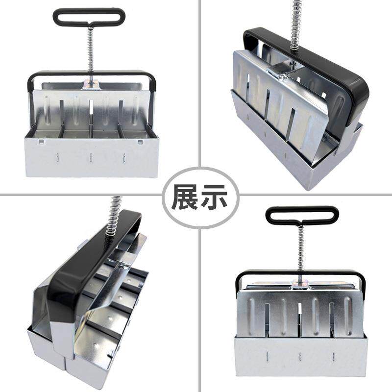 亚马逊跨境 土块制造器myl-1-3 手动双排出阻8林土壤滞器园工具花