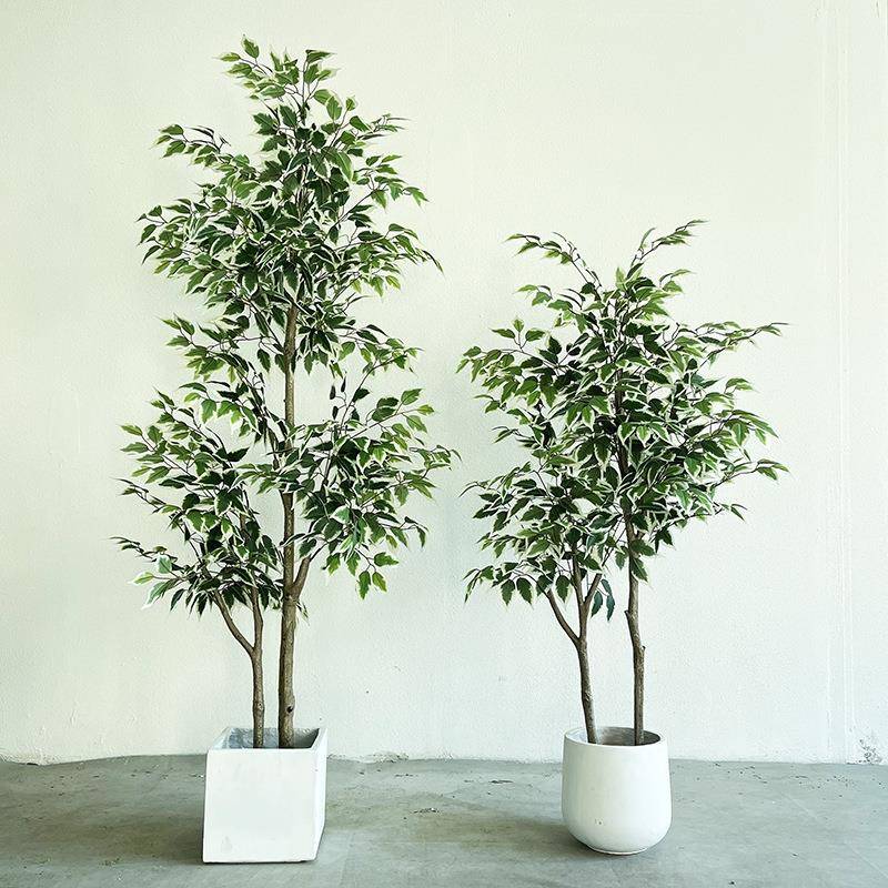 仿真树假绿植树植物景观造梯景仿真tb-71917假装饰室内楼下拐角造