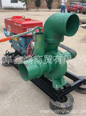 185kw电机带离心 八寸25.马力柴油抽水泵 工泵地无品牌/排污水用