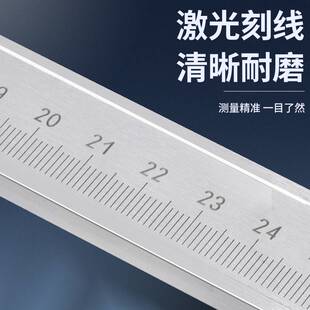 内沟槽内孔钩槽内径测量高精游标卡尺20/40/50/60/80爪长200