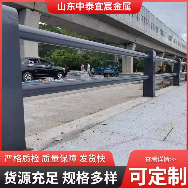 桥梁防护桥栏 梁栏河道防撞护栏 高速公撞路防护 ZTY-230防撞护栏