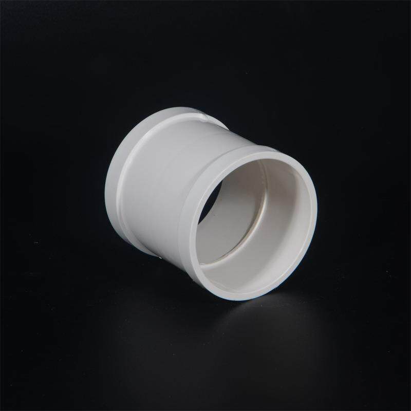 VC排水直通直P接接头排管水件排气管风通配件中PSZJ01间有挡圈