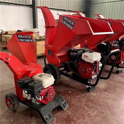 干木ZLX湿两用树枝树叶粉碎机园林移动碎式机式汽油柴油卧立式碎