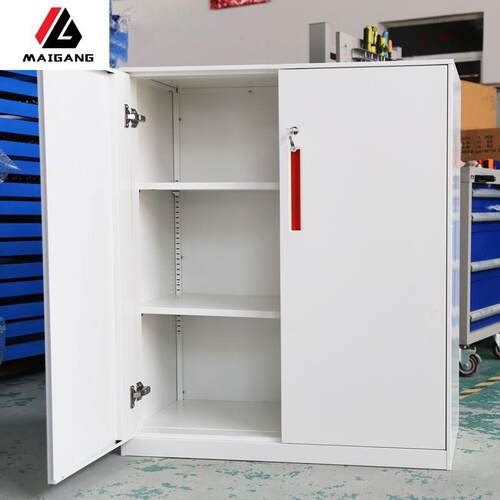 双开门置物柜工厂车间重型加厚工具柜储物柜办公钢质文件柜