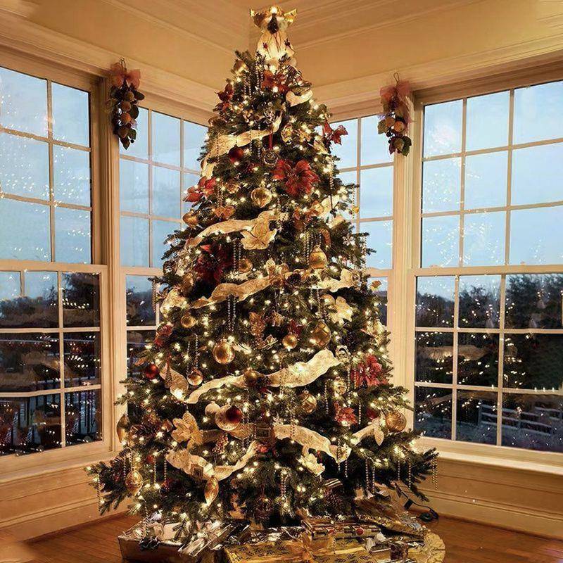 305圣诞树诞家用款加密套饰餐2025新圣装品1.5/1.8米圣诞节装饰摆