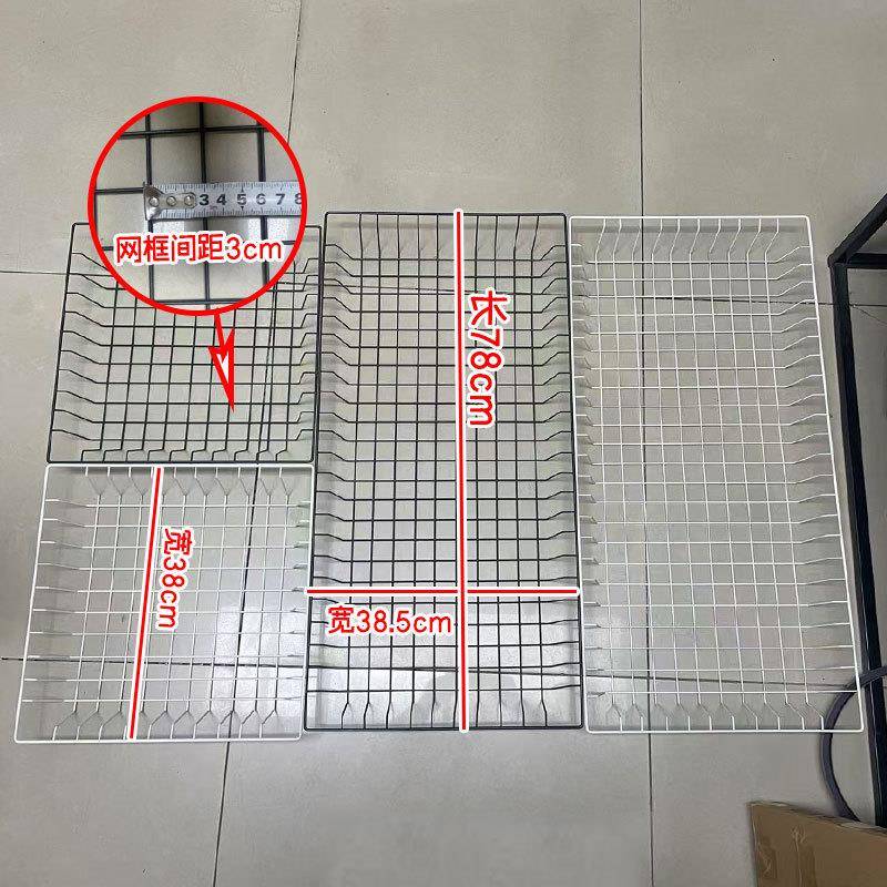 置物架卡扣葫芦孔外孔角钢货架出口收纳家用厨卫轻型拆装层板货架