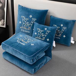 2025新款A类多功能婴儿绒抱枕被--奢华鲁瓦