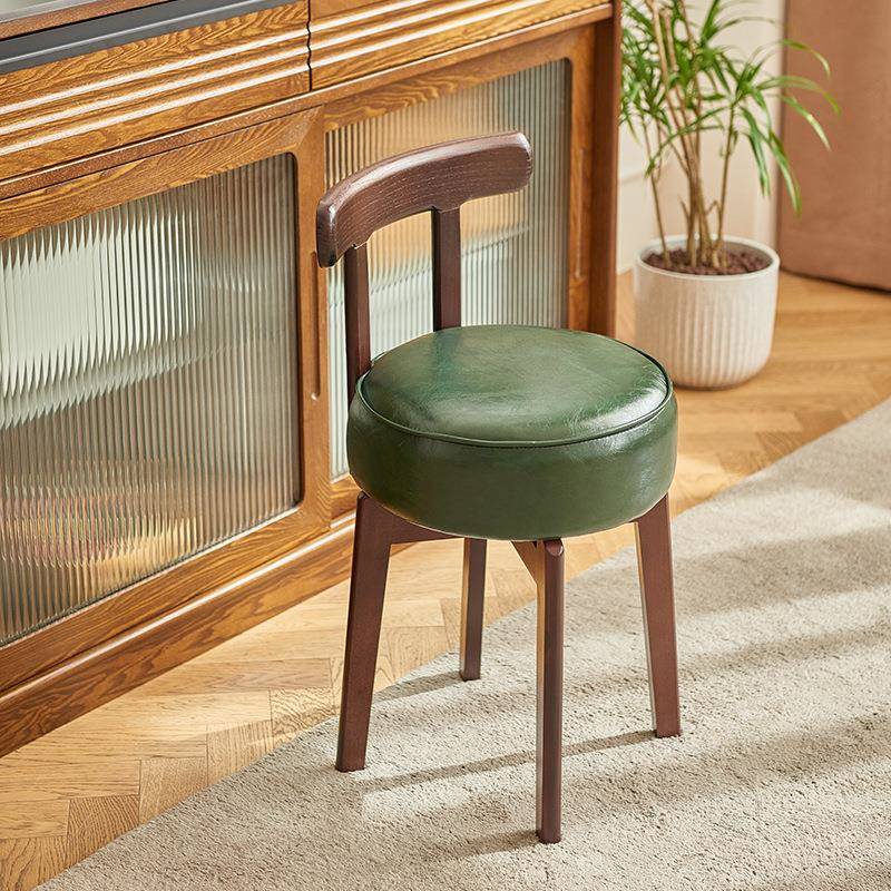 家用轻奢椅子软包现代简约女生卧室梳妆台凳子靠背客厅结实耐用