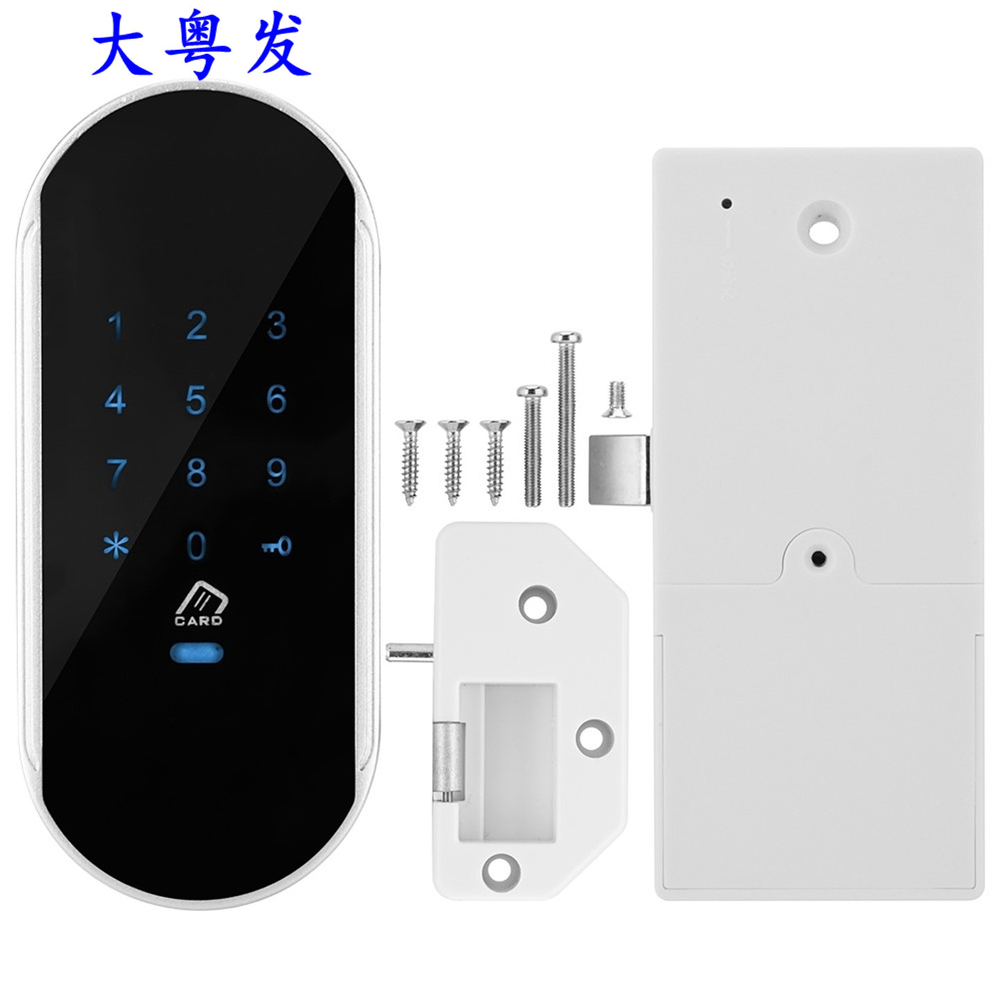 大粤发电子密码锁更衣柜桑拿智能密码锁浴室健身房感应锁文件柜锁