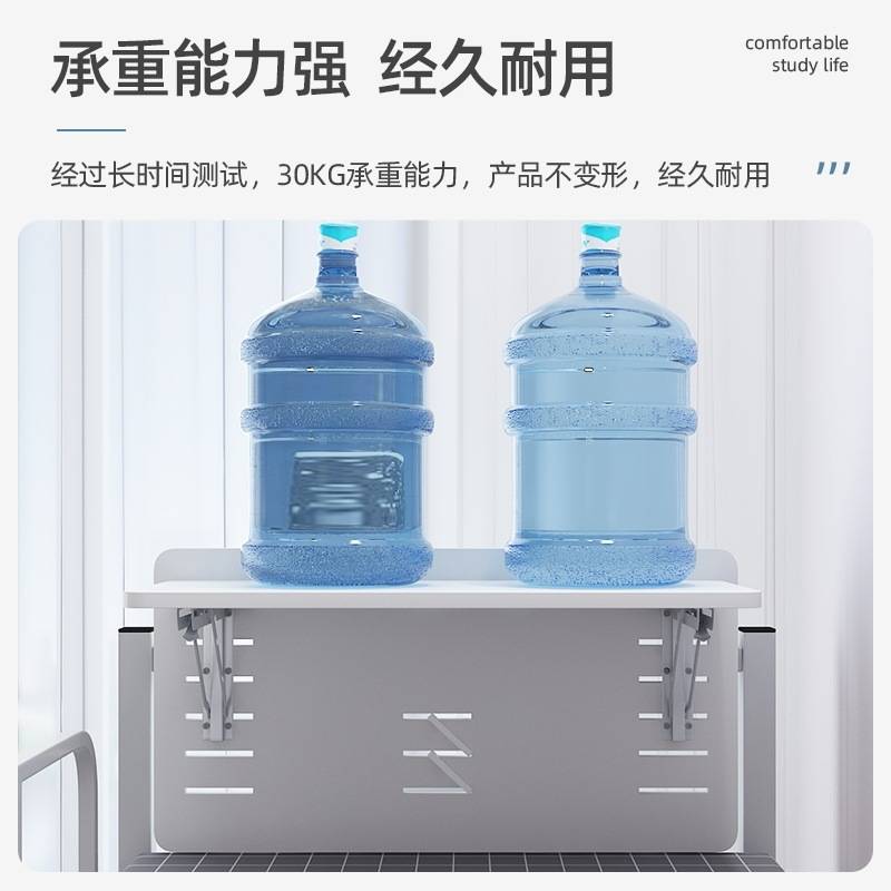 学生宿舍床上桌折叠电脑桌寝室书桌小桌子上下铺床头侧悬空置物架