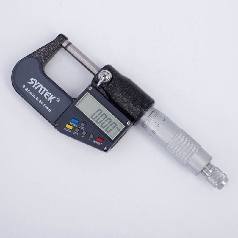 爆款syntek量具外径数显千分尺 电子分厘卡 0-25-50mm螺旋测微器