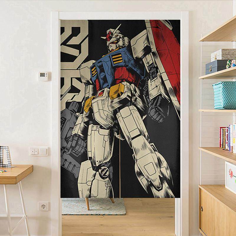 卡通动漫门帘隔断帘免打孔儿童房间装饰挂帘宿舍卧室隐私遮挡帘子,3C数码配件,USB多功能数码宝,淘宝优惠券,粉丝福利购,淘宝优惠卷