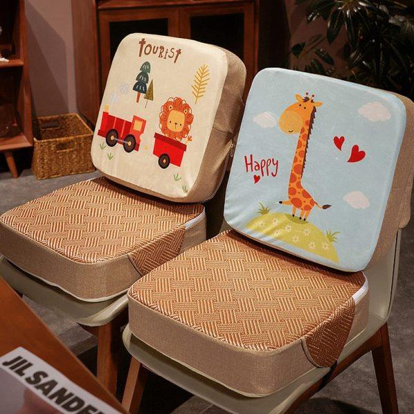 儿童垫凳子加坐垫小学生吃饭学习座椅餐椅椅垫加厚夏季地垫,居家布艺,沙发垫,淘宝优惠券,粉丝福利购,淘宝优惠卷