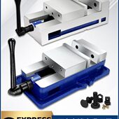 高精密角固式 平口钳cnc加工中心重型铣床虎钳机用台虎钳468寸夹具