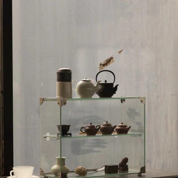 布缘记 复刻日式中古玻璃柜 茶器收纳展示玻璃柜,住宅家具,角柜,淘宝优惠券,粉丝福利购,淘宝优惠卷