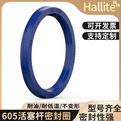 Hallite进口油封密封圈605-55 60 63 65 70 75 80X8 9 10 11 12.5