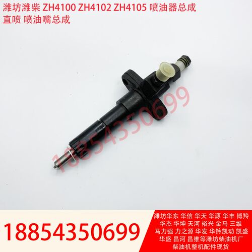 潍坊ZH4100D ZH4100ZD喷油器总成30KW40KW发电机组船机喷油嘴通用