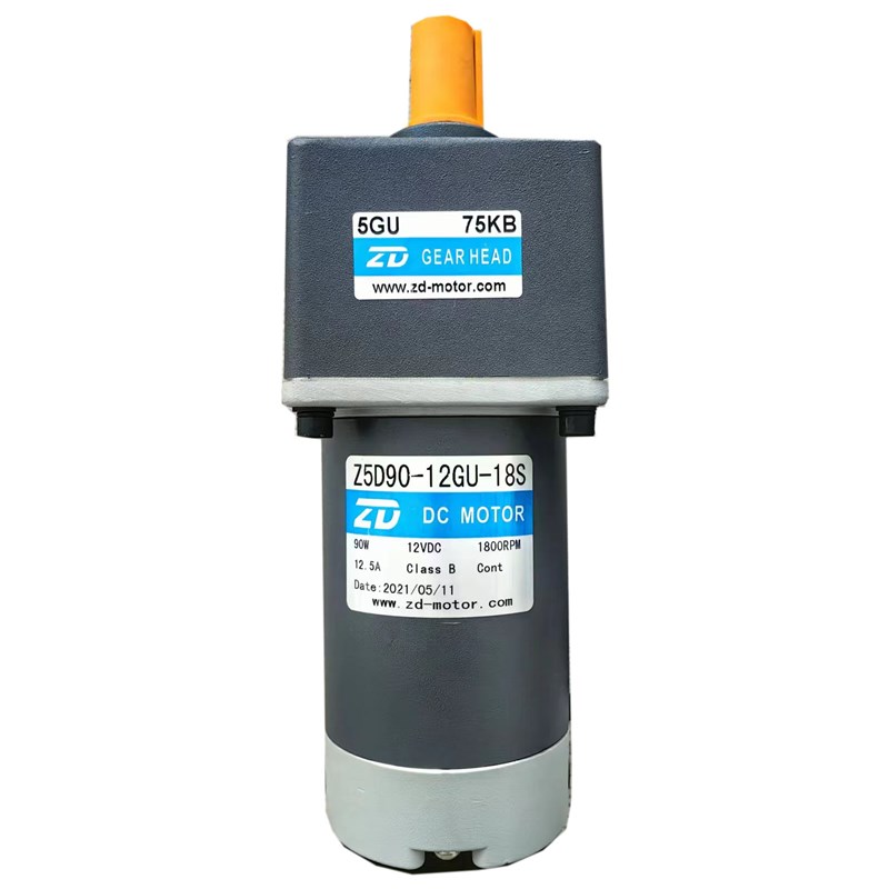 Z5D90-12GU-18S/5GU75KB ZD中大原装直流电机马达90W 12V