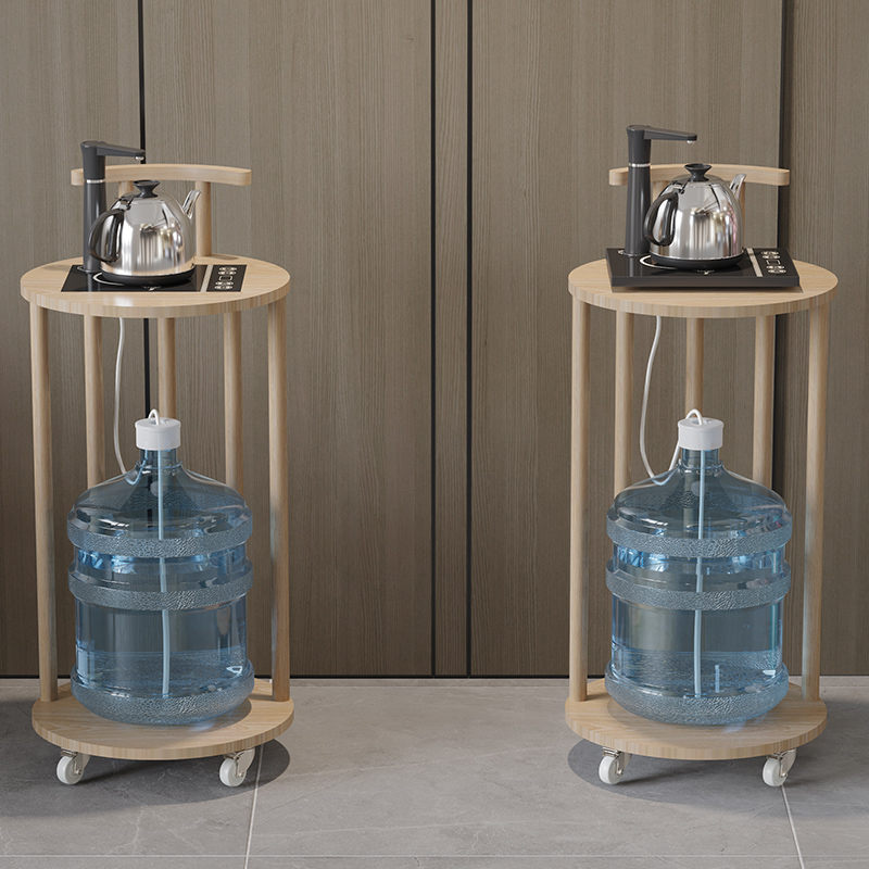 茶车矿泉大桶饮水机自动出水取水器E纯净水桶支架桶装水抽水置物