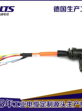 工业伺服电机力线拖柔性动电缆MFMCA01链0EE0DA6系列动无品牌/力