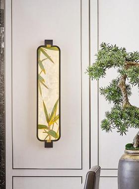 珐琅中彩壁灯酒店走创意灯廊45433厅灯背景客禅意中国风过道长式