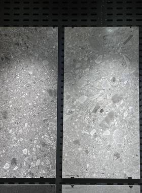 22600x12002磨|石深灰浅色灰凹凸面颗粒瓷0砖厨卫阳台水浴室地砖