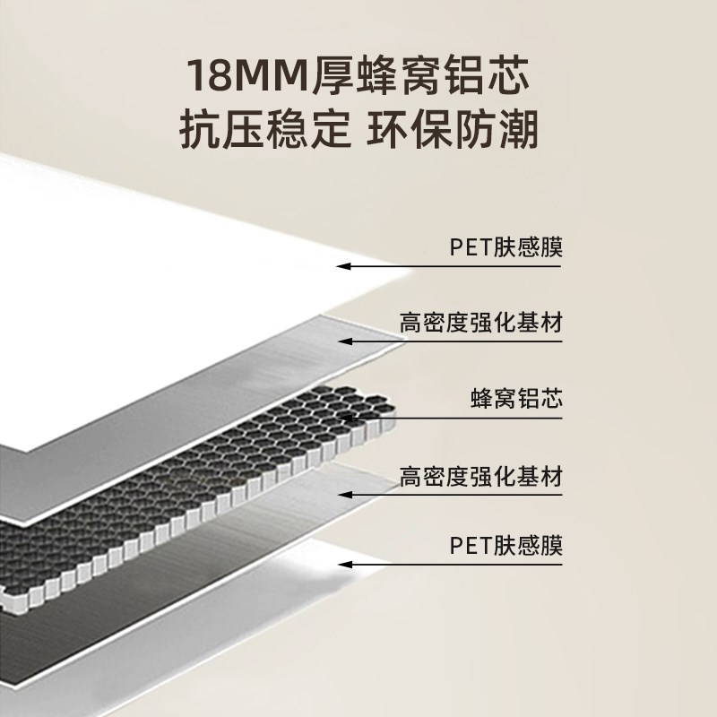 铝合金收纳柜卫生间半墙隔t断防水防潮靠墙一体式储物蜂窝铝储物
