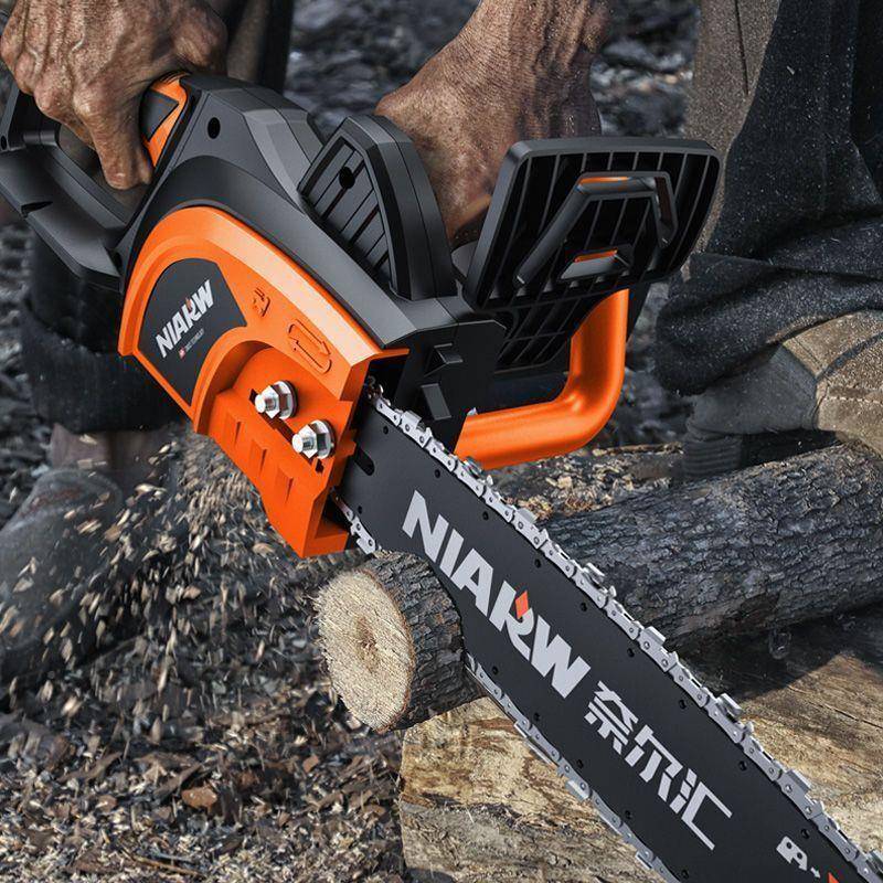 电锯木家用伐621小型手持多功能工锯锯柴锯砍树锯树神器油锯电链