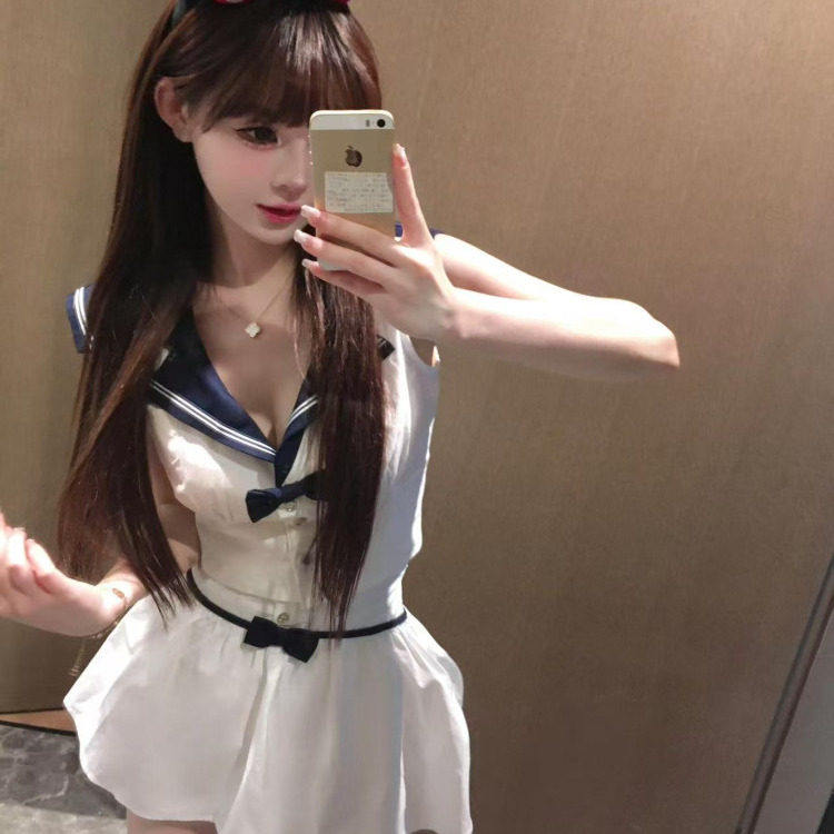 韩系学院风套装甜辣妹海