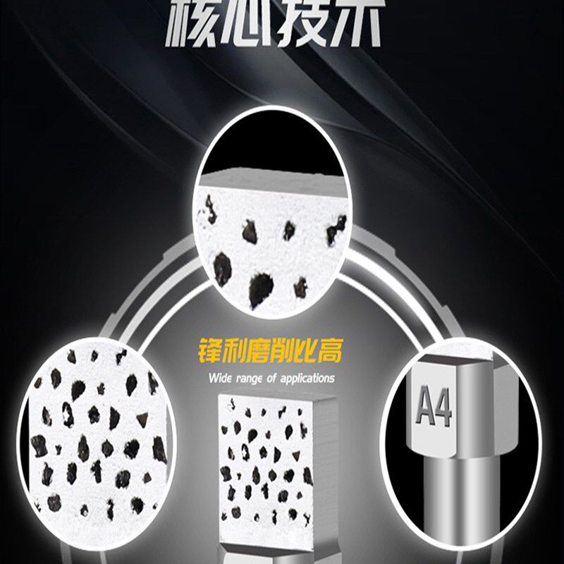 方头金刚笔修整器金刚石笔磨修砂轮磨床洗石笔A6A8A4铣石5克拉