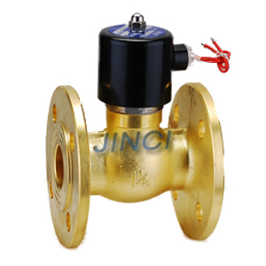 1寸半 蒸汽电磁阀 40F AC220v 金磁正品 全铜材质 ZQDF 法兰连接