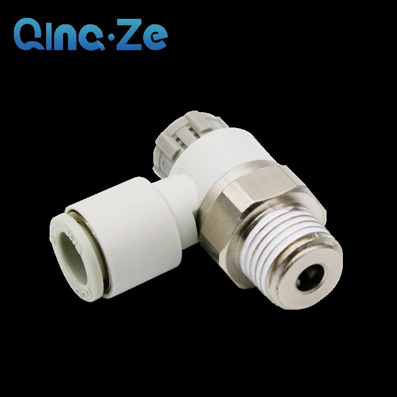 气缸气管调速节流阀气动接头AS1201F-M5-04A AS2201F-0V1-02-06SA