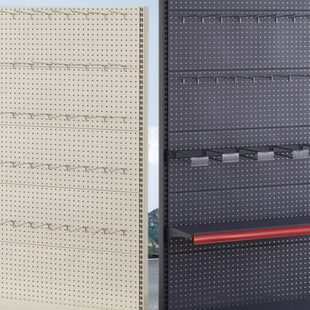 洞洞板超市货架手机配件小饰品展示架五金工具渔具单线挂钩货架子