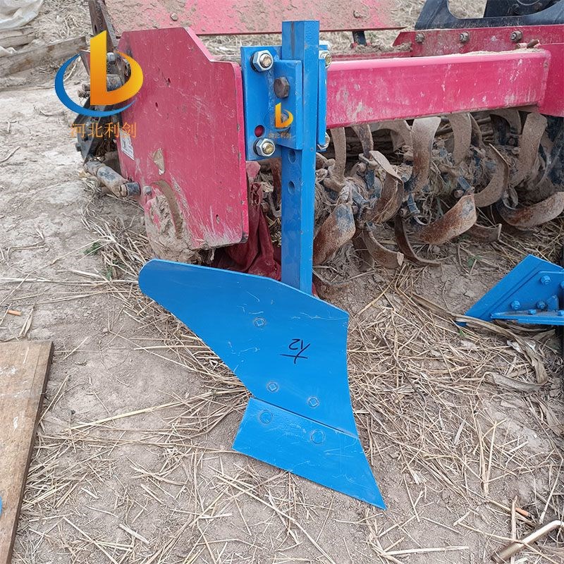 旋耕机新式扶背犁撇土器起垄器改装手动J扶梗实心犁水田专用扶垄