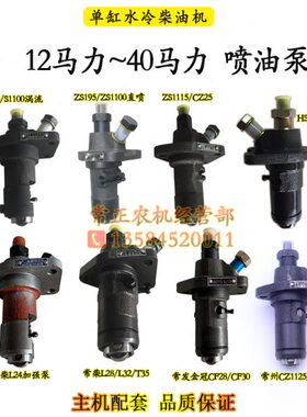 ZS1100 1115L24L28L32HS400CF1125CF33柴油机喷油泵12匹15 22马力