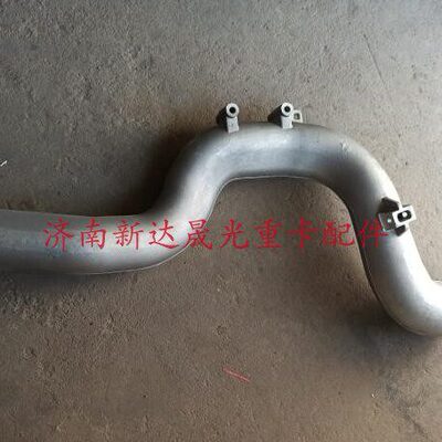 201V09411-5173豪沃T7H A7T5G豪瀚MC11中冷器前进气管 铝弯管原厂