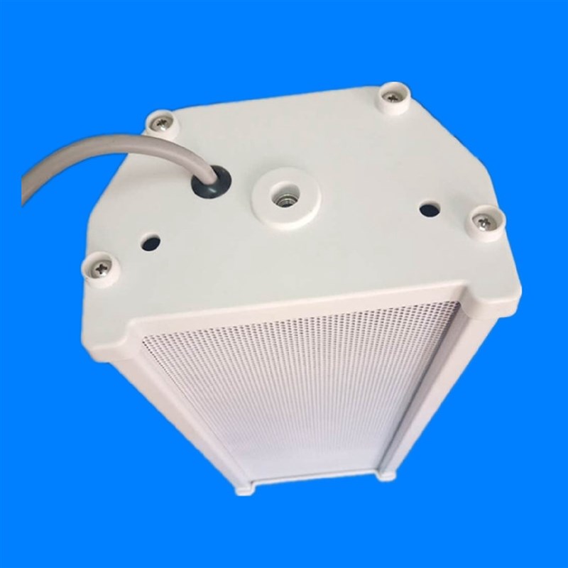 壁挂喇叭4d5W室外防水铝合金定压定阻音柱挂式音柱扬声器背景音乐