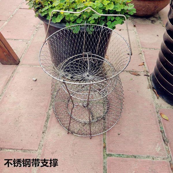 铁鱼护鱼篓 防挂鱼护 螃蟹篓虾篓不锈钢丝鱼护篓,户外/登山/野营/旅行用品,其他垂钓用品,淘宝优惠券,粉丝福利购,淘宝优惠卷