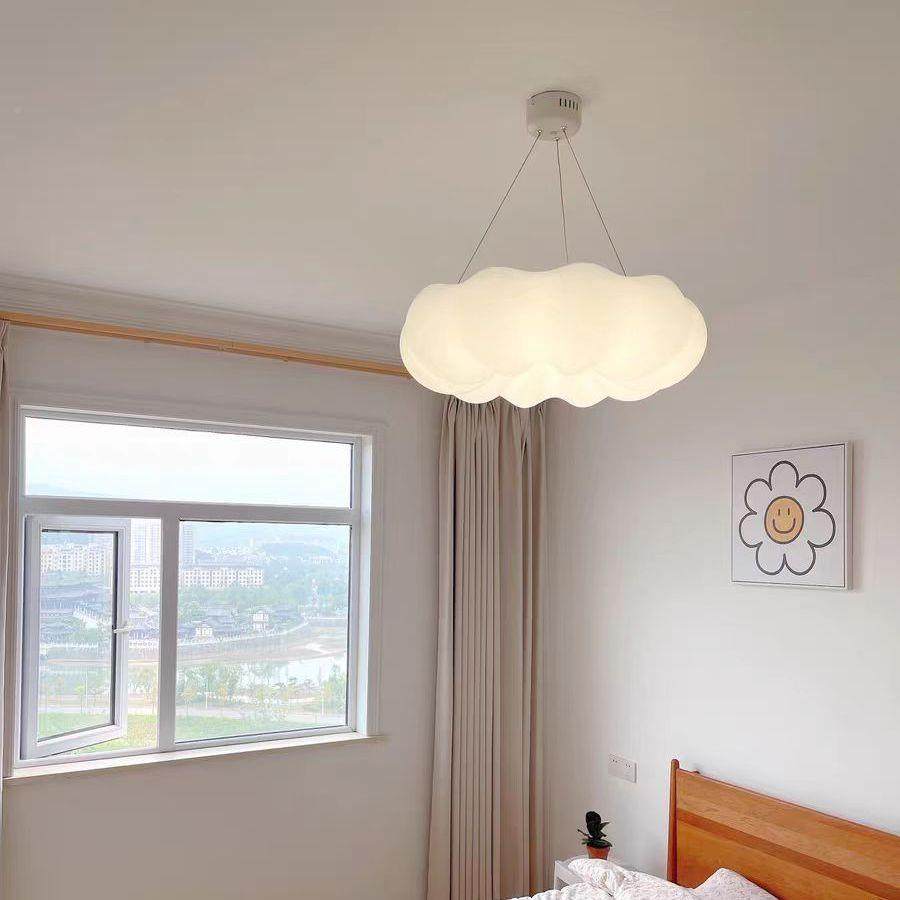 跨境南瓜9566灯云朵卧吸室顶灯光谱护眼儿童书房灯女孩房奶油风全,家装灯饰光源,智能吊灯,淘宝优惠券,粉丝福利购,淘宝优惠卷