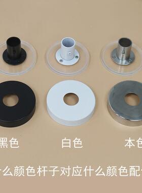 黑色弧形帘杆水晶锈板款浴白0651色L形浴室杆34不钢免打孔一体成