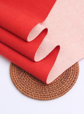 新品全毛双面双色羊驼绒料面全WHF澳毛双巴色阿尔卡布料面长毛呢