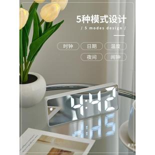 风时脑创房意电桌面钟学生宿舍电竞房办公室装饰摆件间珩咎1001好