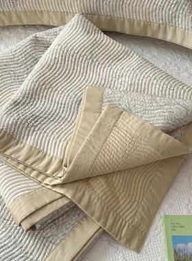 CELING双面XL202504夏50S莱赛棉尔天丝床盖洗被四件套高温砂绗缝