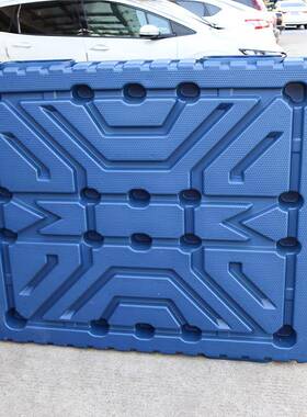 重1412一体塑吹双面叉车厚托盘加塑料塑胶ZVL型放化肥大栈板厂家