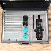 家面居示皮盒LE关D光感手SPV提箱电子开板灯具展样板收纳盒