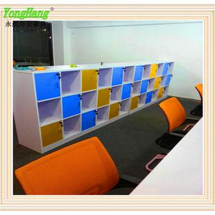 圳办公家D2-014具家可文定办公板式深文件柜厂时尚多色矮柜可选隔