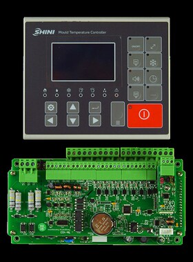 信易模温机温控电路板2002TM43显示屏STM100-21温度控制器2003TM