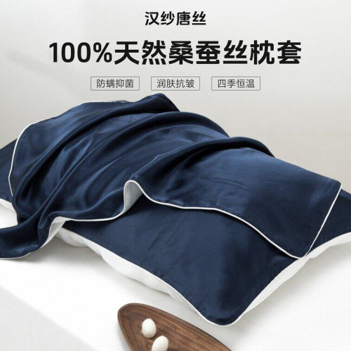 100%桑蚕丝22姆米真丝枕套轻奢养颜护发夏季丝绸舒适助眠枕套