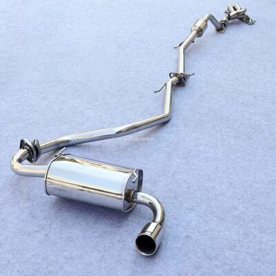 ABG 吉姆尼改装排气管芭蕉头段 不锈钢M鼓汽车中尾段跑车声浪动力