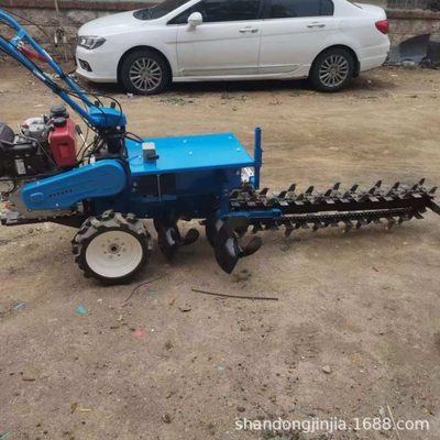 锦佳开沟机 农田果园开沟开槽工程线缆挖沟铺设耕种施管道